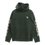 CHROME HEARTS クロムハーツ Y NOT SLO RIDE HD PLVR ワイノット CH刺繍 プルオーバー スウェット パーカー グリーン
