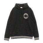 BURBERRY バーバリー リブストライプ ロゴパーカー ブラック 8034561