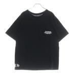 クロムハーツ ×OFF-WHITE Tokyo Off White Tee オフホワイト 東京限定半袖Tシャツ バックスクロールラベルプリント ブラック