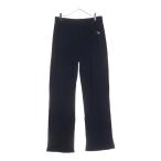 CHROME HEARTS クロムハーツ Y NOT CH刺繍サーマルロングパンツ ブラック