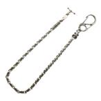 Bill Wall Leather/BWL Bill Wall Leather Midstar Wallet Chain mid Star цепочка для бумажника серебряный 