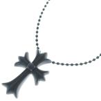 CHROME HEARTS クロムハーツ RUBBER CH CRS SML スモールCHクロス ラバーネックレス シリコン BCA306