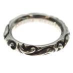 ショッピングCHROME CHROME HEARTS クロムハーツ SCRL BAND スクロールバンド リング シルバー BCA351