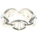 HERMES エルメス シェーヌダンクル アンシェネ リング 指輪 シルバー SV925 #52