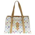 ショッピングLOUIS LOUIS VUITTON ルイヴィトン モノグラムマルチカラー オーレリアMM レザーハンドバッグ M40094