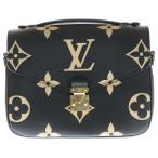 ショッピングVUITTON LOUIS VUITTON ルイヴィトン モノグラムアンプラント ポシェット・メティスMM ハンドバッグ ブラック レザー RFID M45773