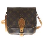 LOUIS VUITTON ルイヴィトン モノグラム ミニカルトシエール ブラウン PVC ショルダーバッグ M51254