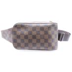 ショッピングダミエ LOUIS VUITTON ルイヴィトン ダミエ ジェロニモス ショルダーバッグ ブラウン PVCレザー N51994