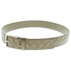 BOTTEGA VENETA ボッテガヴェネタ イントレチャート ベルト カーキ レザー 60/82