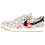 NIKE ナイキ ×RUI HACIMURA AIR JORDAN 1 RETRO LOW OG エアジョーダン1 八村 塁 ローカットスニーカー ベージュ US9.5/27.5cm HV8293-100
