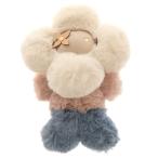 LOUIS VUITTON ルイヴィトン ドゥドゥ ヴィヴィエンヌ ぬいぐるみ ホワイト×ピンク×ブルー レザー×プラッシュ GI0445 マスコット オブジェ