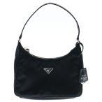 PRADA プラダ リエディション トライアングルプレートロゴ ナイロンミニバッグ 三角ロゴ 1N204MR064F0002 ブラック