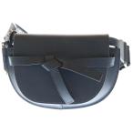 ショッピングLOEWE LOEWE ロエベ アナグラム ゲート デュアル ミニ レザーショルダーバック ネイビー