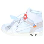 ナイキ ×VIRGIL ABLOH ARCHIVE (V.A.A.) AIR JORDAN 1 RETRO HIGH OG エアジョーダン1 レトロ アラスカ ハイカットスニーカー 3834-100