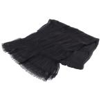 CHROME HEARTS Chrome Hearts CH Cross patch имеется кашемир / шелк смешивание шарф палантин черный 