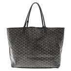 ショッピングゴヤール GOYARD ゴヤール アンジュGM リバーシブルトート バッグ ブラウン ポーチ付 ヘリンボーン