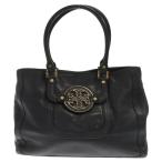 ショッピングトリーバーチ TORY BURCH トリー バーチ レザーハンドバッグ トートバッグ ブラック/ゴールド