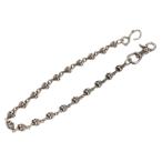 THIRTEEN DESIGNS サーティーンデザインズ SKULL WALLET CHAIN スカルウォレットチェーン シルバー