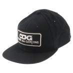 ショッピングベース COMME des GARCONS コムデギャルソン 19SS LOGO PATCH CAP ロゴパッチ ベースボールキャップ 帽子 ブラック SZ-K601-051-1-1