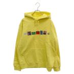 SUPREME シュプリーム 18SS Bless Hooded Sweatshirt ブレス プリント フーデッドスウェットシャツ プルオーバーパーカー イエロー