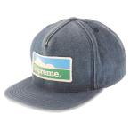 SUPREME シュプリーム 18AW Horizon Denim 5-Panel Cap 5パネルキャップ デニムキャップ インディゴ