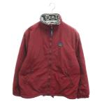 ショッピングノルディック L.L.Bean エルエルビーン 70〜80S WARM-UP JACKET ノルディック柄フリース ウォームアップ ジップアップジャケット レッド