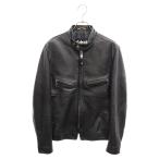 ショッピングschott SCHOTT ショット 241XX LAMBSKIN SINGLE RIDERS USA製 ラムレザー シングルライダース ジャケット ブラック 7550