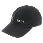 YEEZY SEASON 6 イージーシーズンシックス LOST HILLS 刺繍 6パネル ベースボール キャップ 帽子 ブラック