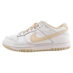 NIKE ナイキ WMNS DUNK LOW ウィメンズ ダンク ローカットスニーカー ホワイト US10.5/27.5cm DD1503-110