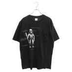CHROME HEARTS クロムハーツ FOTI フォティ スカル プリント 半袖カットソー Tシャツ ブラック