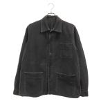 VINTAGE ヴィンテージ 50‐60S BOTTON LE CABLE FRENCH WORK フレンチワーク ブラックモールスキン ジャケット カバーオール ブラック