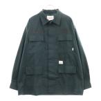ダブルタップス 24SS JMOD 01 LS COTTON RIPSTOP IDENTITY リップストップ アイデンティティ コットン ミリタリージャケット 241WVDT-SHM01