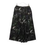 LAD MUSICIAN ラッドミュージシャン WIDE PANTS FLOWER SKULL 2220-516 フローラルスカルワイドパンツ ブラック