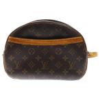 LOUIS VUITTON ルイヴィトン ブロワ モノグラム レザー ショルダーバッグ ブラウン M51221