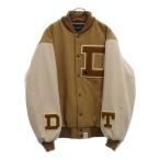 DESCENDANT ディセンダント 21AW SQUAD VARSITY JACKET ウール スクワッド バーシティジャケット スタジャン ベージュ 212WVDS-JKM01