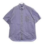 COMME des GARCONS HOMME コムデギャルソンオム 1ポケット ストライプ 半袖シャツ HI-B026 ブルー/ホワイト