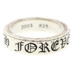 CHROME HEARTS クロムハーツ SPACER FOREVER 6mmスペーサーリング CHフォーエバーシルバー 18号