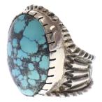 INDIAN JEWELRY インディアンジュエリー Ernie Lister アーニーリスター ナバホ族 ターコイズ リング シルバー
