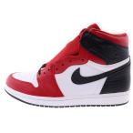 ナイキ AIR JORDAN 1 ウィメンズ エアジョーダン1ハイ レトロ サテンレッド ハイカットスニーカー US11/28cm CD0461-601