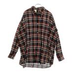 N.HOOLYWOOD エヌハリウッド ×UNDERCOVER L/S SHIRTS アンダーカバー チェック柄 ウール長袖シャツ レッド/ブラック 1201-SH07-069
