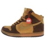 ナイキエスビー 【観賞用 2009年製】 DUNK ダンク ブラウンパック ハイカットスニーカー ブラウン US9.5/27.5cm 305050-222