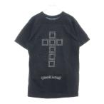 CHROME HEARTS クロムハーツ CH PLS S/S TEE CHプラス バッククロス プリント 半袖 ポケットTシャツ カットソー ブラック