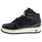 ナイキ エアフォース1 ミッド LX アワー フォース1 ミッドカットスニーカー ブラック US7.5/25.5cm DV1029-010