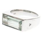 TOMWOOD トムウッド Peaky Ring White GREEN QUARTZ ピーキー ホワイトグリーンクオーツ リング シルバー R75SMWHM01S925