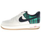 NIKE ナイキ AIR FORCE 1 07 LX PLAID エアフォース1 プレイド ローカットスニーカー ホワイト/グリーン/ブラック US9/27cm DV0791-100