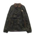 ザノースフェイス 18AW ×アイ ジュンヤワタナベ コムデギャルソンマン カモフラ柄 襟コーデュロイ コーチジャケット WD-J905