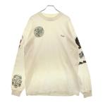 ヴィンテージ 90S フリー レッド ホット チリ ペッパーズ タトゥー プリント ロングスリーブ Tシャツ 長袖 カットソー ホワイト