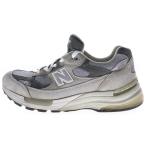 New Balance ニューバランス M992GR スウェードレザー ローカットスニーカー グレー US9.5/27.5cm