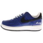 NIKE ナイキ 【観賞用2004年製】 AIR FORCE 1 LOW エアフォース1 レザーローカットスニーカー ブルー US7/25cm 306353-401