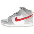 NIKE ナイキ DUNK HIGH Athletic Club ダンク アスレチッククラブ ハイカットスニーカー グレー/レッド US8.5/26.5cm DJ6152-001